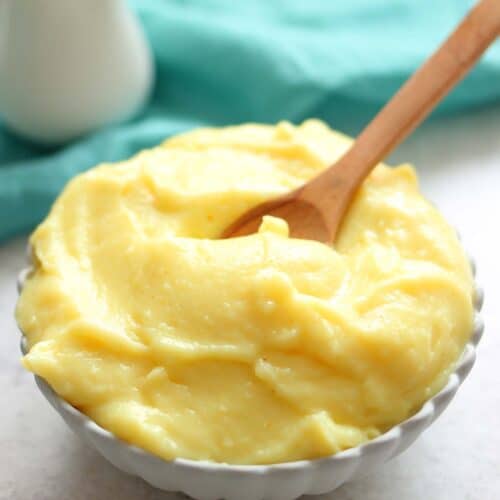 Crema pasticcera vegana