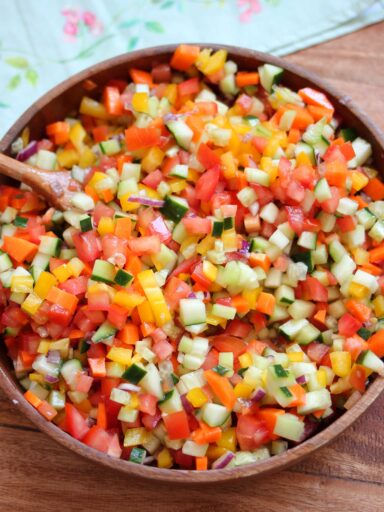 Rainbow salad