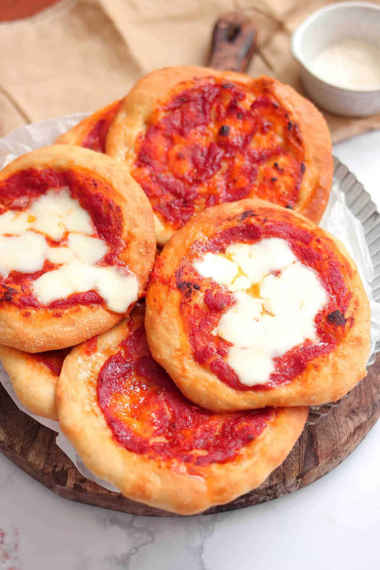 Pizzette rosse del forno