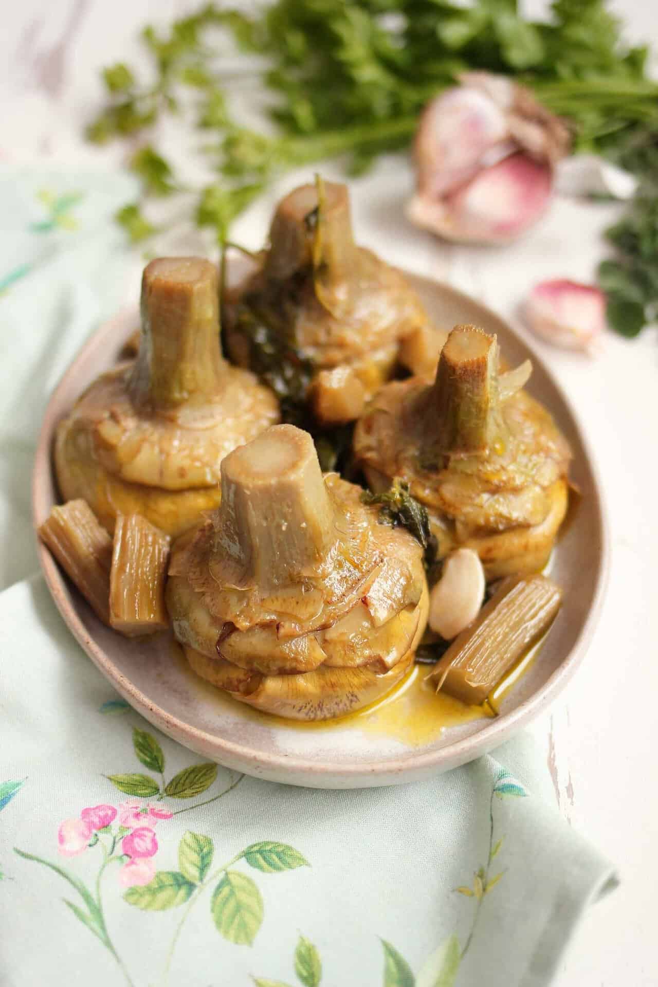 Carciofi alla Romana