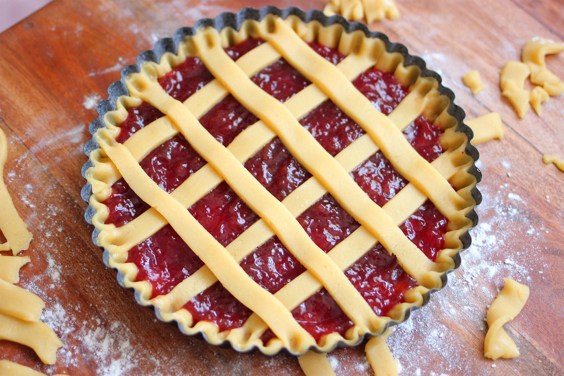 Crostata all'olio