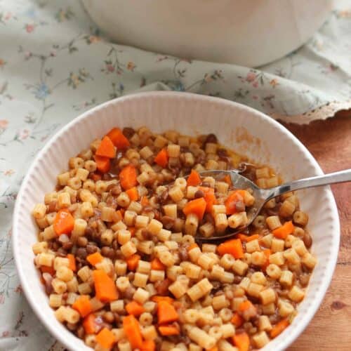 Pasta e lenticchie