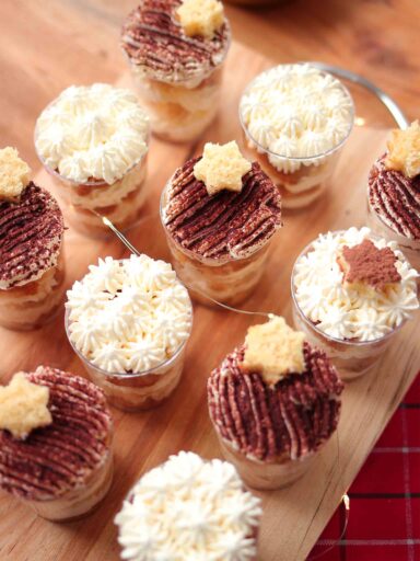 Tiramisù pandoro monoporzione