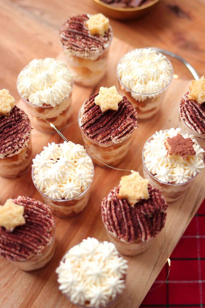 Tiramisù pandoro monoporzione