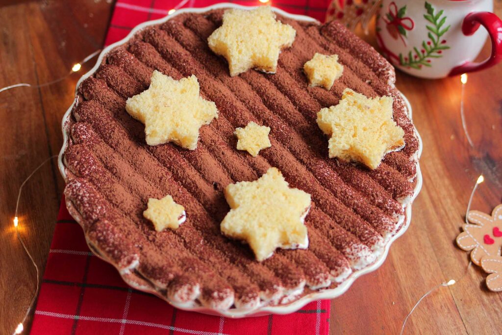 Torta tiramisù pandoro