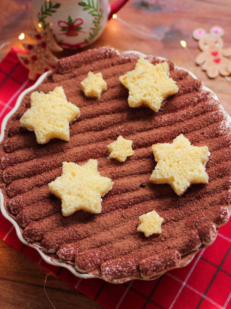 Torta tiramisù pandoro