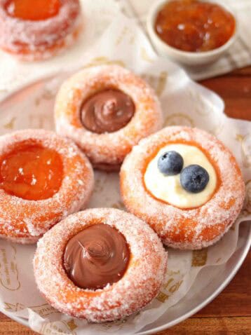 Ciambelle Fritte Ripiene