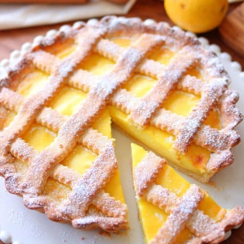Crostata al limone Senza Uova